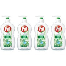 프릴 그린파워 알로에 베라 주방세제, 750ml, 4개