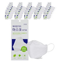 파이안가드 황사 방역 마스크 중대형 KF94, 1개입, 50개