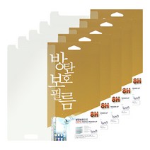 방탄 휴대폰 액정보호필름 5p, 1세트