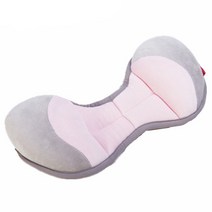 날개형 사무실 자세 보정 방석 RD_1942, 라이트핑크