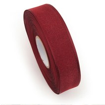 포장넷 펄샤인 오간디 리본끈 15mm x 45m, 09 자주