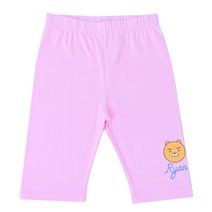 카카오프렌즈 아동용 키즈 라이언 포인트 5부 레깅스