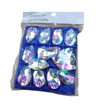 비즈라이프 쏘온스톤 물방울 22 x 13 mm 25p, 22*13mm  25개, 1개