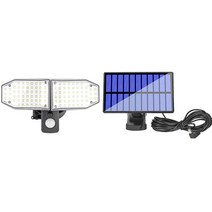 충전식 LED 모션감지 태양광 센서등 D2102