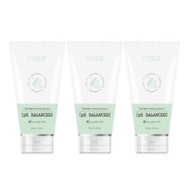 코스더블유 티트리 포밍 클렌저 약산성 폼클렌징, 150ml, 3개