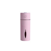 바톤즈 미니 USB 초음파 차량용 가습기 핑크, HM150