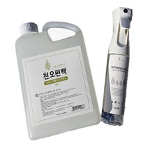 천오 편백수 실내 탈취제 2L 리필 + 안개분사 스프레이 300ml 세트, 1세트