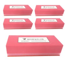 생잉크마카 전용 이중 극세사 지우개 5p, 혼합색상