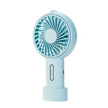 베리어 미니 휴대용 선풍기, 블루, BRF100