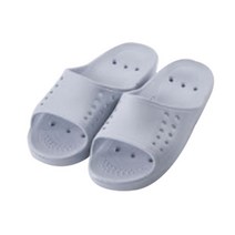 FALIFE EVA 친환경 물빠짐 서클 욕실화 블루, 1개