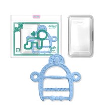 앙쥬 팔찌 치발기 + 케이스, 기린 블루