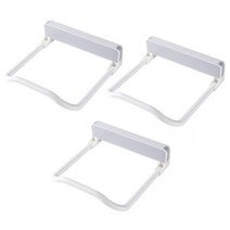 리빙다 대형 대야 거치대, 그레이, 3개