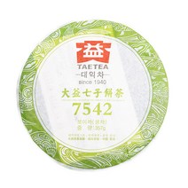 대익차 보이차 7542 (101) 생차, 357g, 1개, 1개
