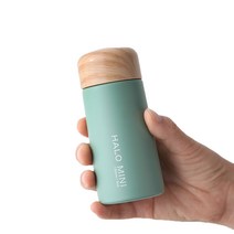 르리에 할로 미니 보온보냉병, 민트, 150ml