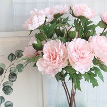 루비코코 조화 모란 부쉬 2p, 핑크