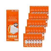 에어에이드 의약외품 마스크 대형 KF94 화이트, 1개입, 50개