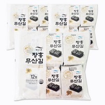 해우촌 장흥 도시락 무산김, 36개, 5g