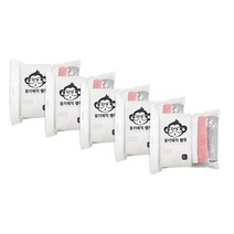 졸리홈 몽키매직 행주 무지 화이트 2p + 그레이 2p + 핑크 2p 세트, 5세트