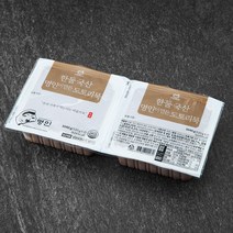 한둘 국산 명인이 만든 도토리묵 2입, 1040g, 1개