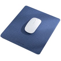 스데스 미니 스퀘어 마우스패드 23 x 27 cm, 다크블루, 1개