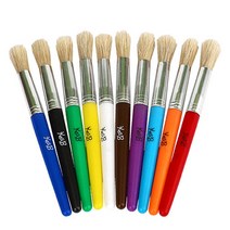 캐스비 아트스쿨 둥근붓 10종 세트 2162, 혼합색상, 1세트