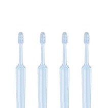 테페 미니 엑스트라 소프트 유아 칫솔, 스카이블루, 4개
