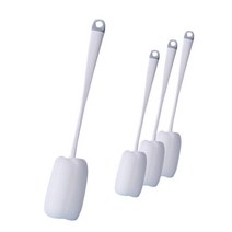 양손컴퍼니 긴손잡이 컵브러쉬, 화이트, 4개