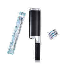 이크린 2in1 전동칫솔 앤 UV 칫솔살균기 + 교환용 브러쉬, 블랙펄