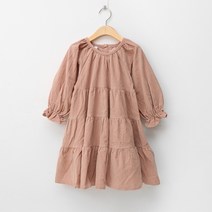 여아용 골덴 주름 원피스