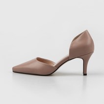 무디드 사이드오픈 스틸레토힐 7.5cm