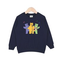 뉴욕꼬맹이 아동용 젤리베어 맨투맨z 티셔츠 J024