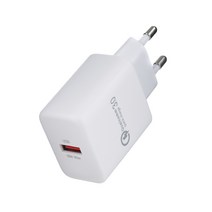 QC3.0 USB 고속 충전 어댑터 18W LGA-HC18QC, 1개