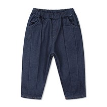 데이데이 아동용 기모 본딩 이중절개 청팬츠 MAR0100