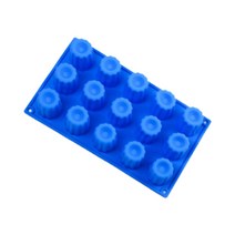 오체어스 크리스마스 초콜렛 쿠키 비누 만들기 실리콘몰드 까눌레 15구, 랜덤발송, 1개