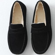 착한구두 여성용 모아떼 털안감 방한 로퍼 WTSDR4b10600