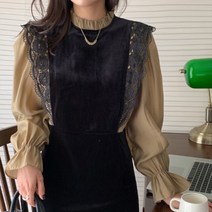 비비에모 벨벳 레이아린 우아한 겨울 원피스 00609