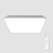 원하 LED 슬림시스템 방등 50W + 리모컨 삼성칩, 화이트