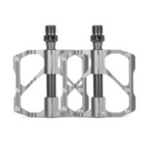 프로멘드 MTB 자전거 경량 와이드 CNC 알루미늄 카본 평페달 미끄럼 방지 패달 MTB형, 티탄, 2개