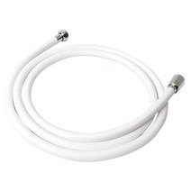 닥터크리너 물때 꼬임방지 PVC 샤워호스 화이트 2m, 1개