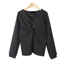 린다샵 꼬임 포인트 모던 블라우스 BL4371K1C