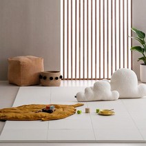 따사룸 유아용 이지 TPU 20T 퍼즐매트센터형, 페브릭코코그레이, 4개