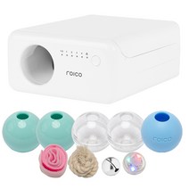 로이코 강아지 분리불안 훈련 트릿토이 노즈워크 장난감 자동 지급기 오감만족 세트, 혼합색상, 1세트