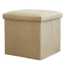 커몽커몽 심플 수납형 의자, 베이지