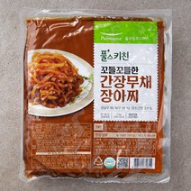 풀무원 풀스키친 꼬들꼬들한간장무채장아찌, 1kg, 1개