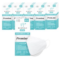 순풍 황사 방역 마스크 대형 KF94, 흰색, 50개, 1개입