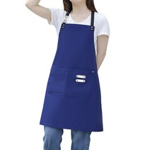 쏘나이스 베이킹 가정용 방수 앞치마, 05 블루, 1개