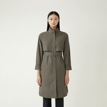 올리비아로렌 네크스트링 미니멀 트렌치코트 VOCEBYS2241