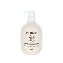 아토카렌 유아용 프리미엄 올인원 워시, 500ml, 1개