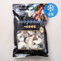 서풍앤쿡 꼬리있는 왕 흰다리 새우 14~17마리 (냉동), 300g(14~17마리), 1개