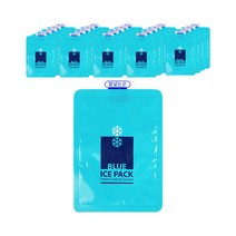 우림 블루 아이스팩 젤 반제품 중 15 x 20 cm, 25개, 1개입